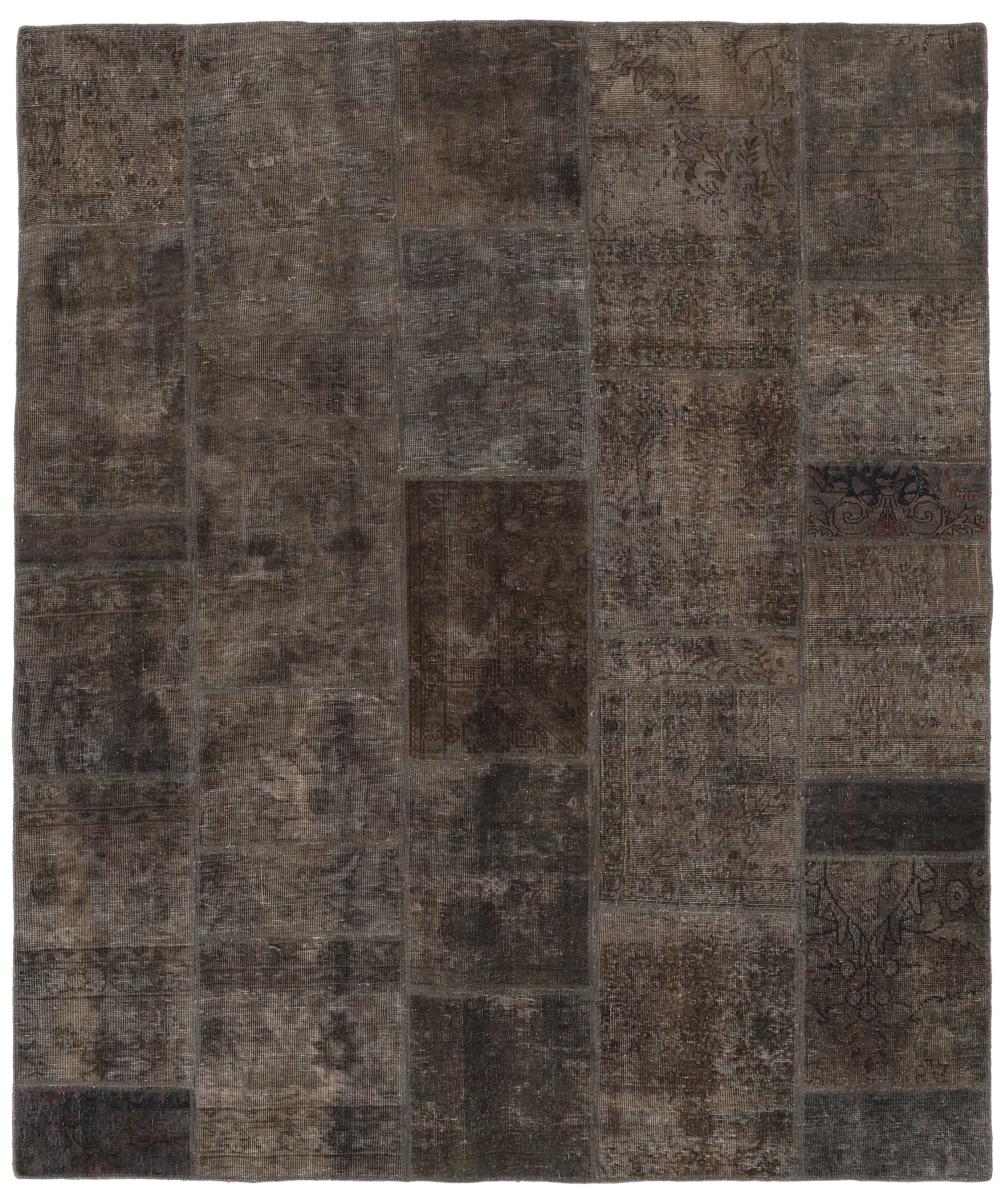 Persisk matta Patchwork 251x202 251x202, Persisk matta Knuten för hand