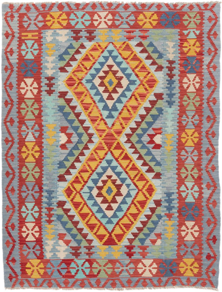 Tapete afegão Kilim Afegão 168x132 168x132, Tapete persa Tecido à mão