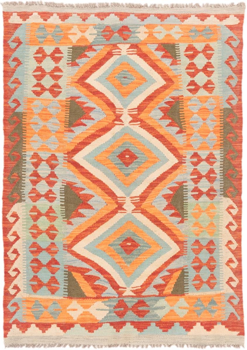 Tapete afegão Kilim Afegão 4'6"x3'1" 4'6"x3'1", Tapete persa Tecido à mão