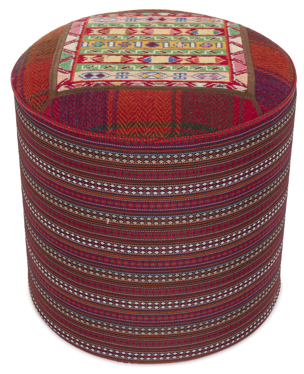 Περσικό χαλί Κιλίμ Hocker 51x51 51x51, Περσικό χαλί Χειροποίητη ύφανση