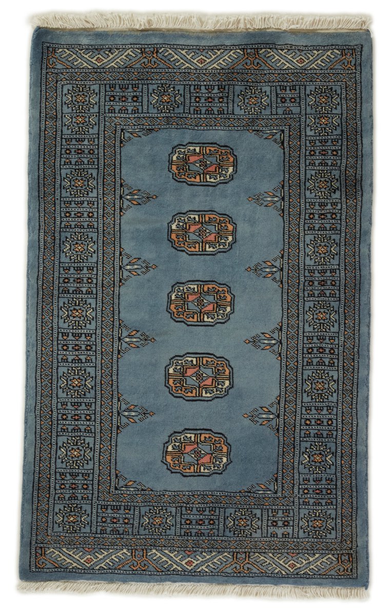 Pakistański dywan Pakistański Buchara 3Ply 122x77 122x77, Dywan perski Ręcznie tkany