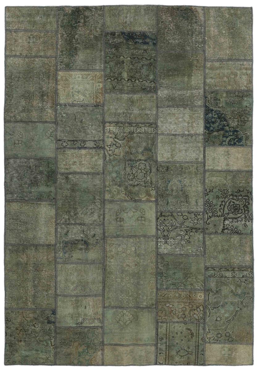 Persisk matta Patchwork 304x206 304x206, Persisk matta Knuten för hand