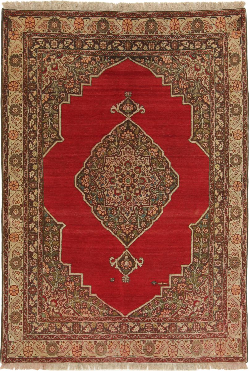 Tapete persa Tabriz Antigo Hadj Jalili 158x110 158x110, Tapete persa Atado à mão