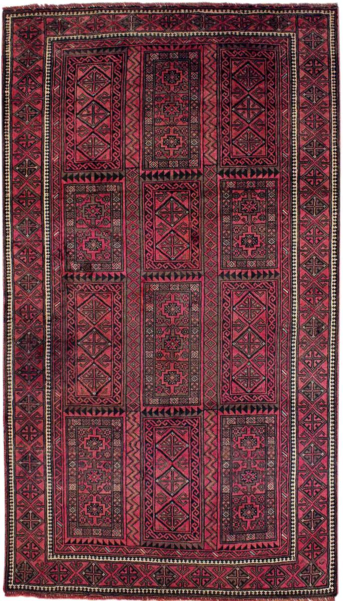 Tapis persan Baloutche 202x121 202x121, Tapis persan Noué à la main