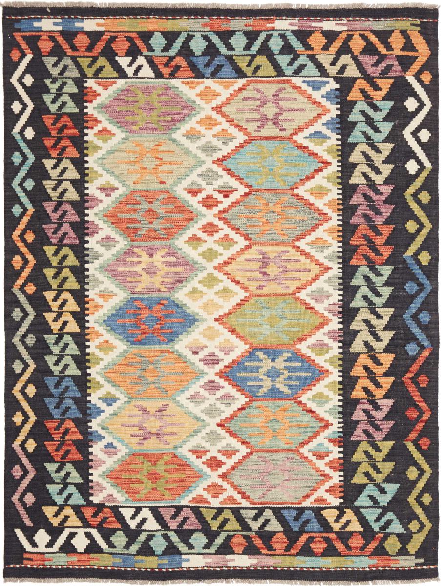 Alfombra afgana Kilim Afghan 176x133 176x133, Alfombra persa Tejido a mano