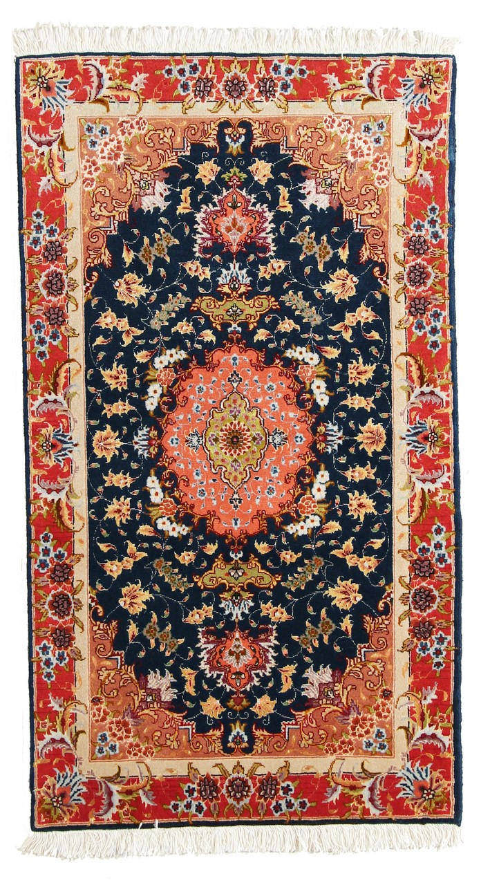 Perzisch tapijt Tabriz 50Raj 122x68 122x68, Perzisch tapijt Handgeknoopte
