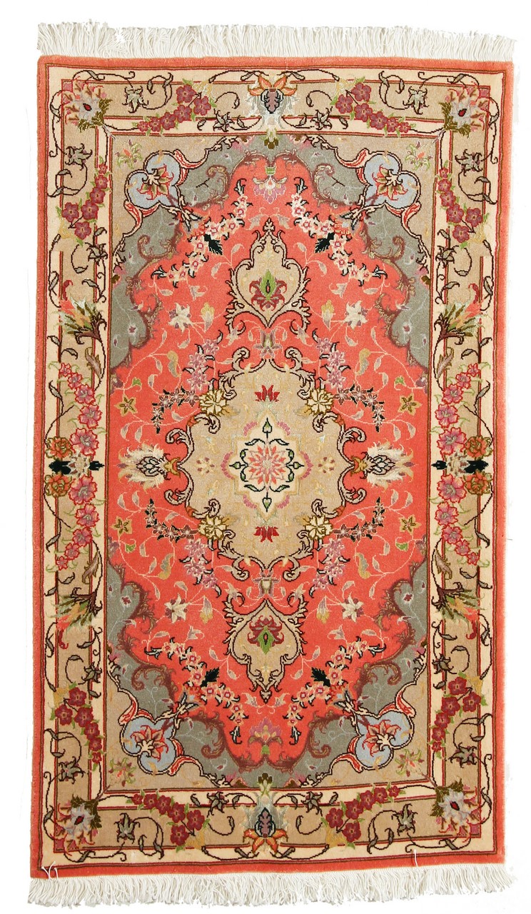 Perzisch tapijt Tabriz 50Raj 126x72 126x72, Perzisch tapijt Handgeknoopte