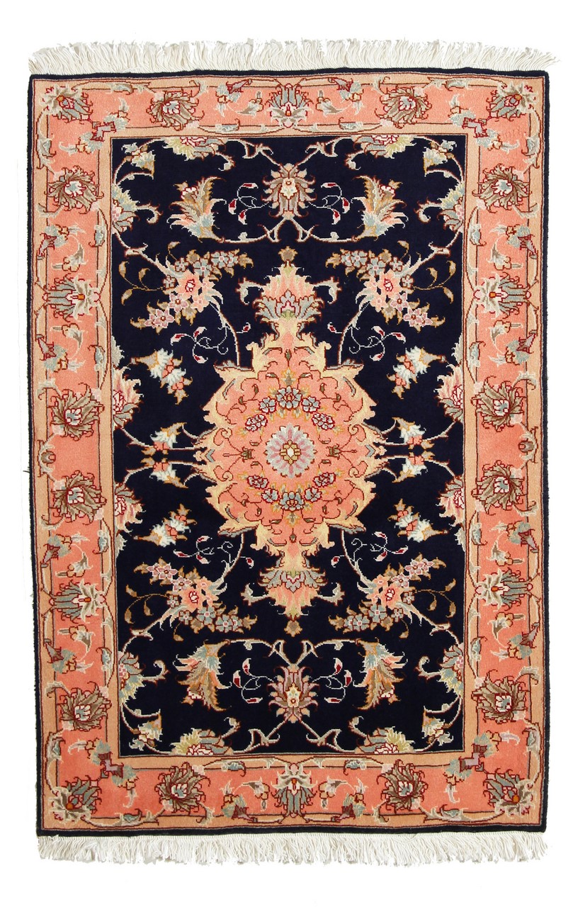 Tapete persa Tabriz 50Raj 118x80 118x80, Tapete persa Atado à mão