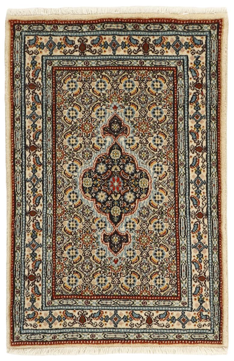 Perserteppich Moud Mahi 89x62 89x62, Perserteppich Handgeknüpft