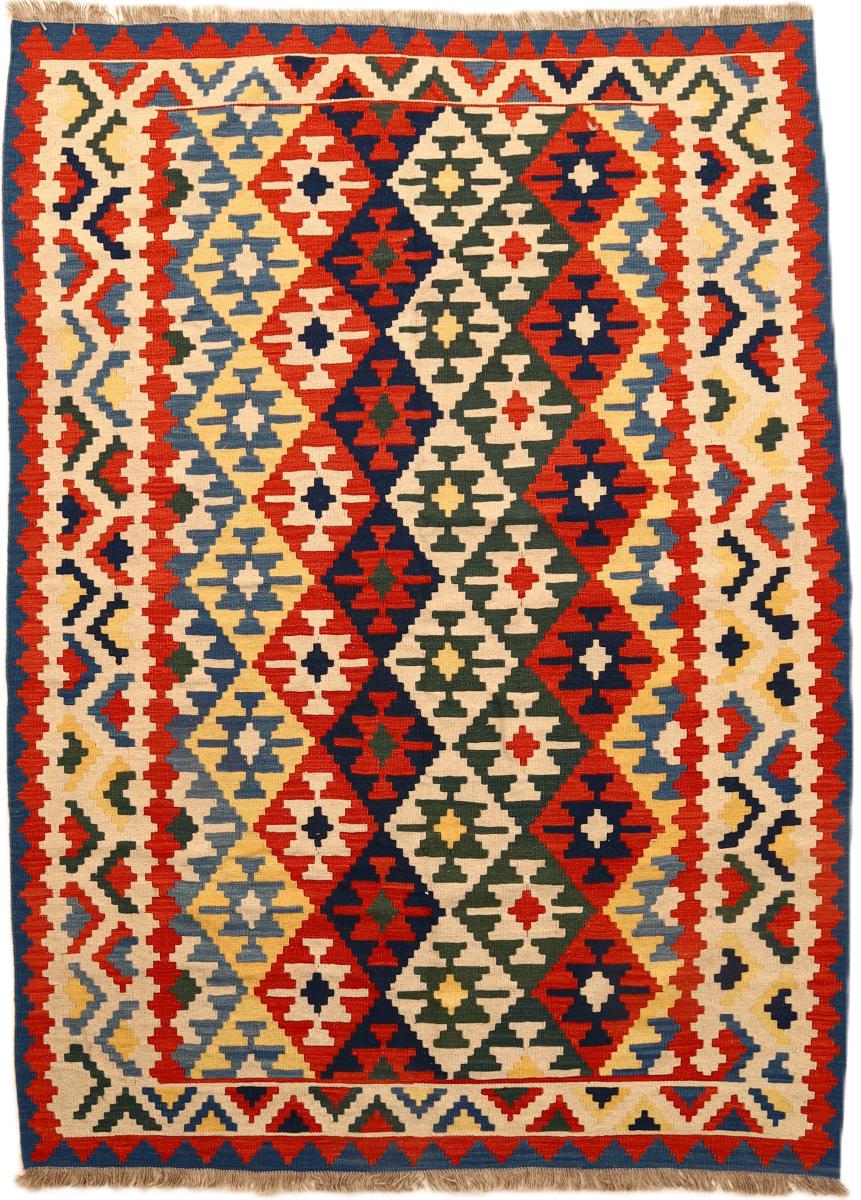 Persian Rug Kilim Fars 244x186 244x186, Persian Rug Woven by hand