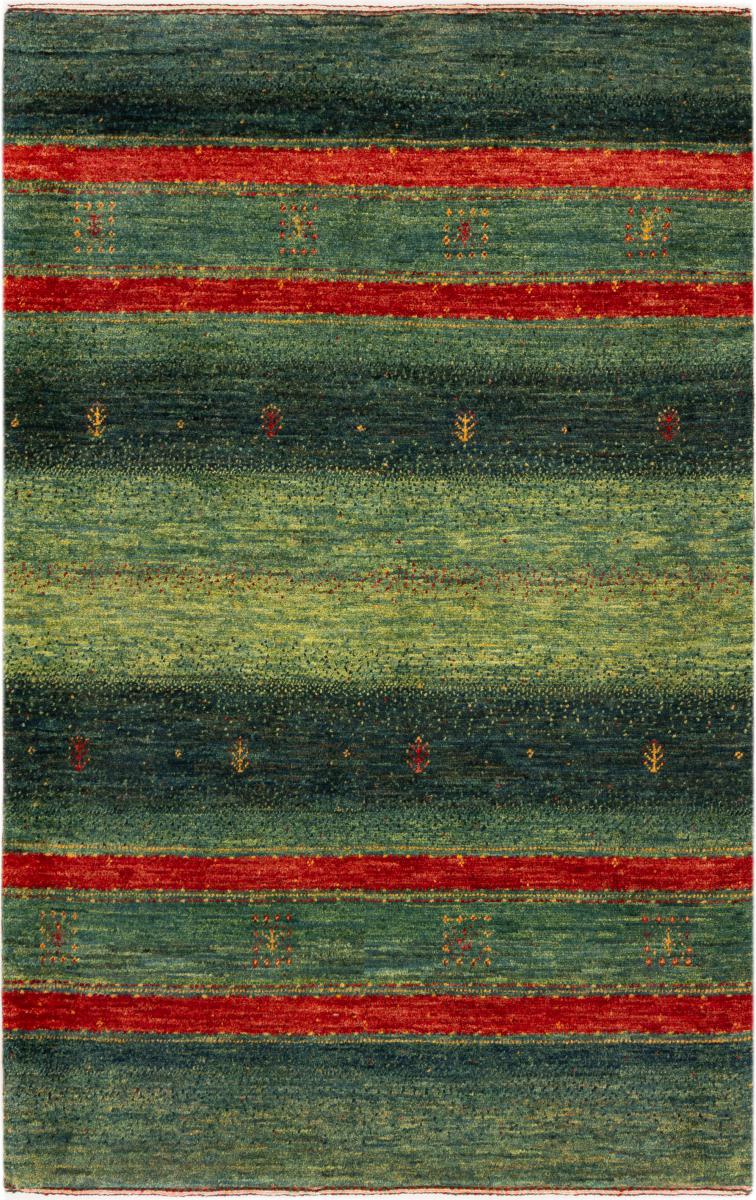 Tapis persan Perser Gabbeh Loribaft Essence 134x86 134x86, Tapis persan Noué à la main