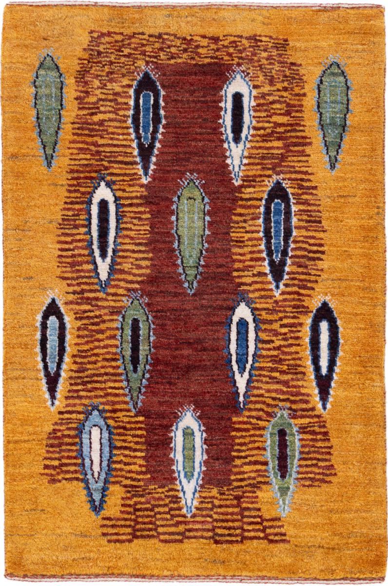 Persian rug Persian Gabbeh Loribaft Atelier 101x67 101x67, Persian rug Hand-knotted