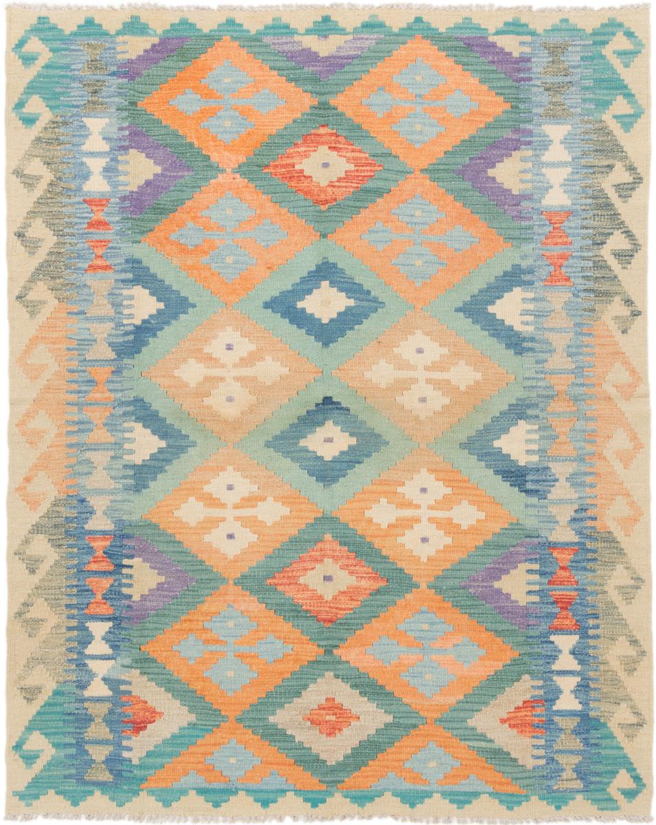 Tapete afegão Kilim Afegão 6'3"x5'0" 6'3"x5'0", Tapete persa Tecido à mão