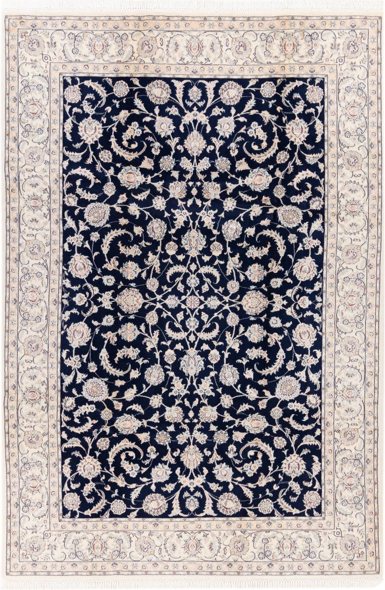 Persisk tæppe Nain 9La 295x200 295x200, Persisk tæppe Knyttet i hånden