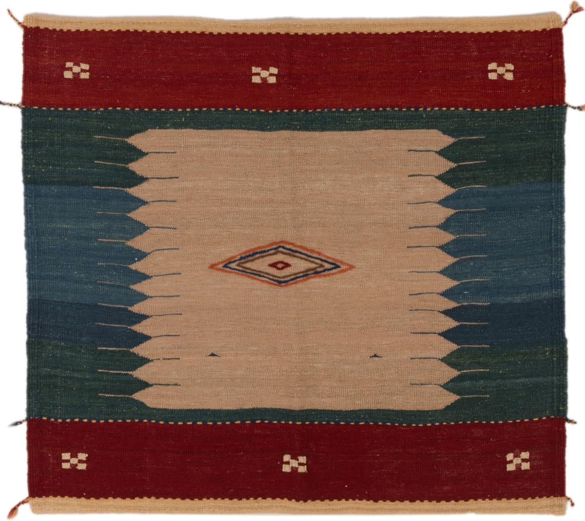 Perzsa szőnyeg Kilim Fars 135x123 135x123, Perzsa szőnyeg szőttesek