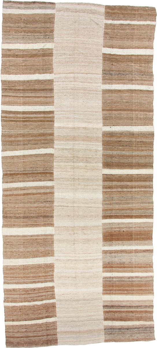 Tapete persa Kilim Fars Antigo Coll 455x200 455x200, Tapete persa Tecido à mão