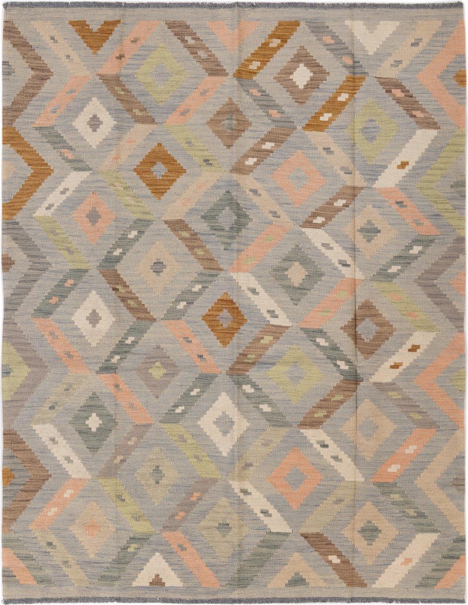 Tapete afegão Kilim Afegão 197x154 197x154, Tapete persa Tecido à mão