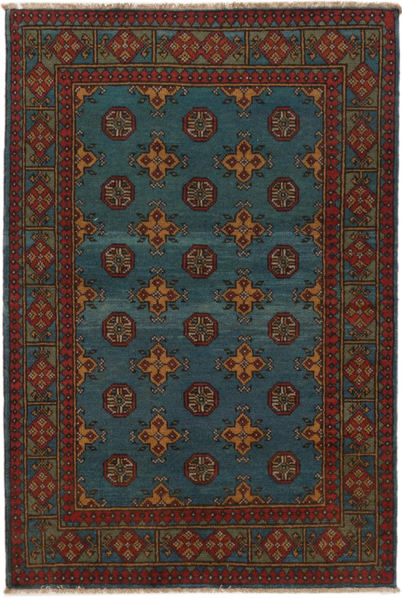 Afghansk tæppe Afghan Akhche 149x100 149x100, Persisk tæppe Knyttet i hånden