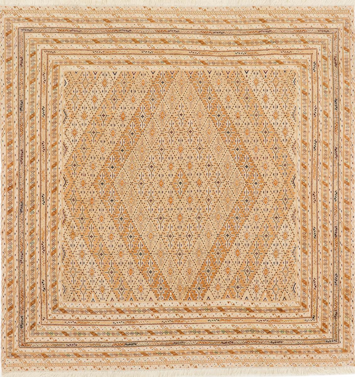 Perzisch tapijt Nimbaft 210x207 210x207, Perzisch tapijt Handgeknoopte