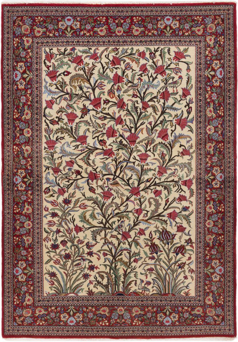 Alfombra persa Ghom Kork 203x137 203x137, Alfombra persa Anudado a mano