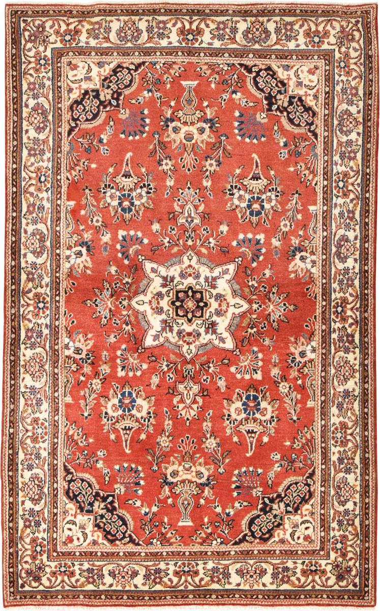 Persisk tæppe Shahrbaft 209x129 209x129, Persisk tæppe Knyttet i hånden