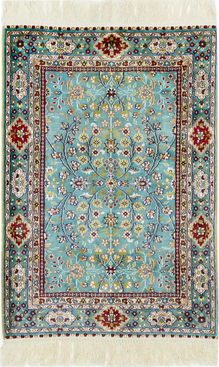 Tappeto cinese Cinesi di Seta 91x61 91x61, Tappeto persiano Annodato a mano