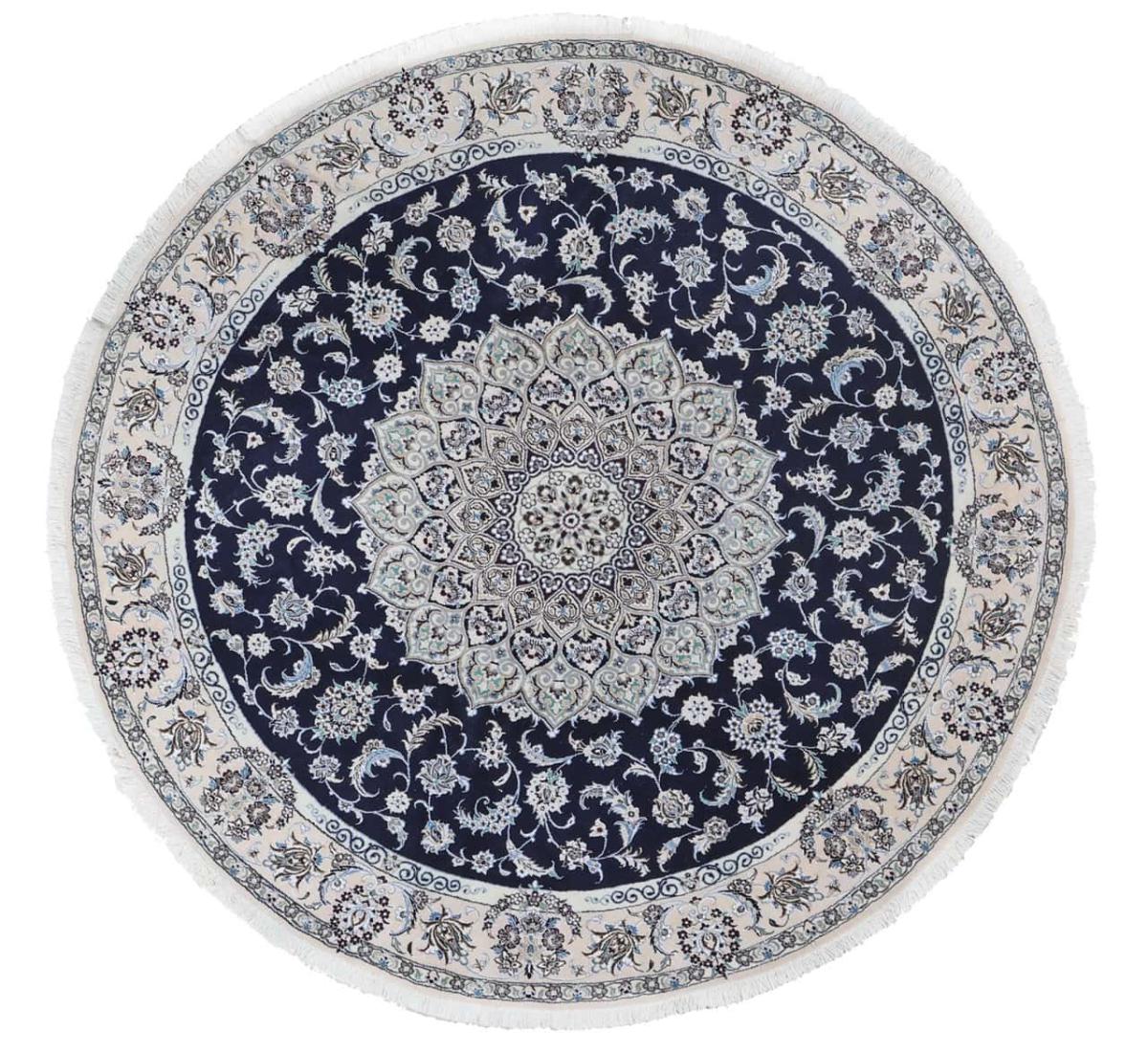 Tappeto persiano Nain 9La 213x215 213x215, Tappeto persiano Annodato a mano