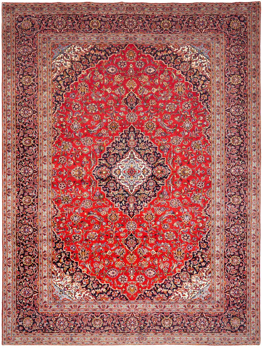 Persian Rug Keshan 13'2"x9'10" 13'2"x9'10", Persian Rug Knotted by hand