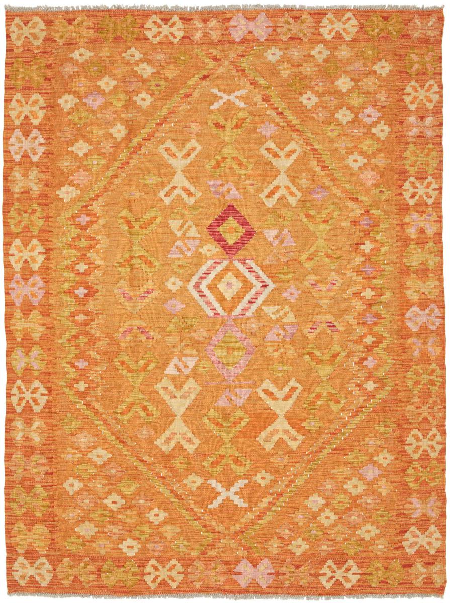 Αφγανικό χαλί Κιλίμ Afghan 181x134 181x134, Περσικό χαλί Οι κόμποι έγιναν με το χέρι