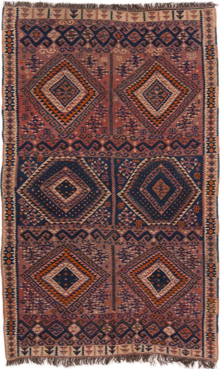 Ρωσικό χαλί Kazak Αντίκα 241x149 241x149, Περσικό χαλί Χειροποίητο με κόμπους