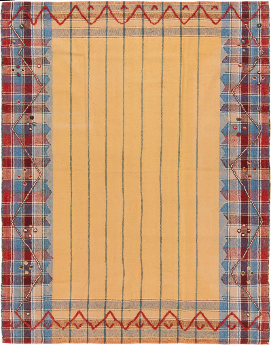 Persisk teppe Kelim Fars Jajim 232x181 232x181, Persisk teppe Handwoven 