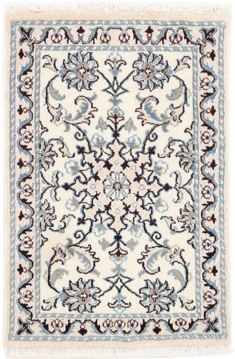 Tapis persan Naïn 90x60 90x60, Tapis persan Noué à la main