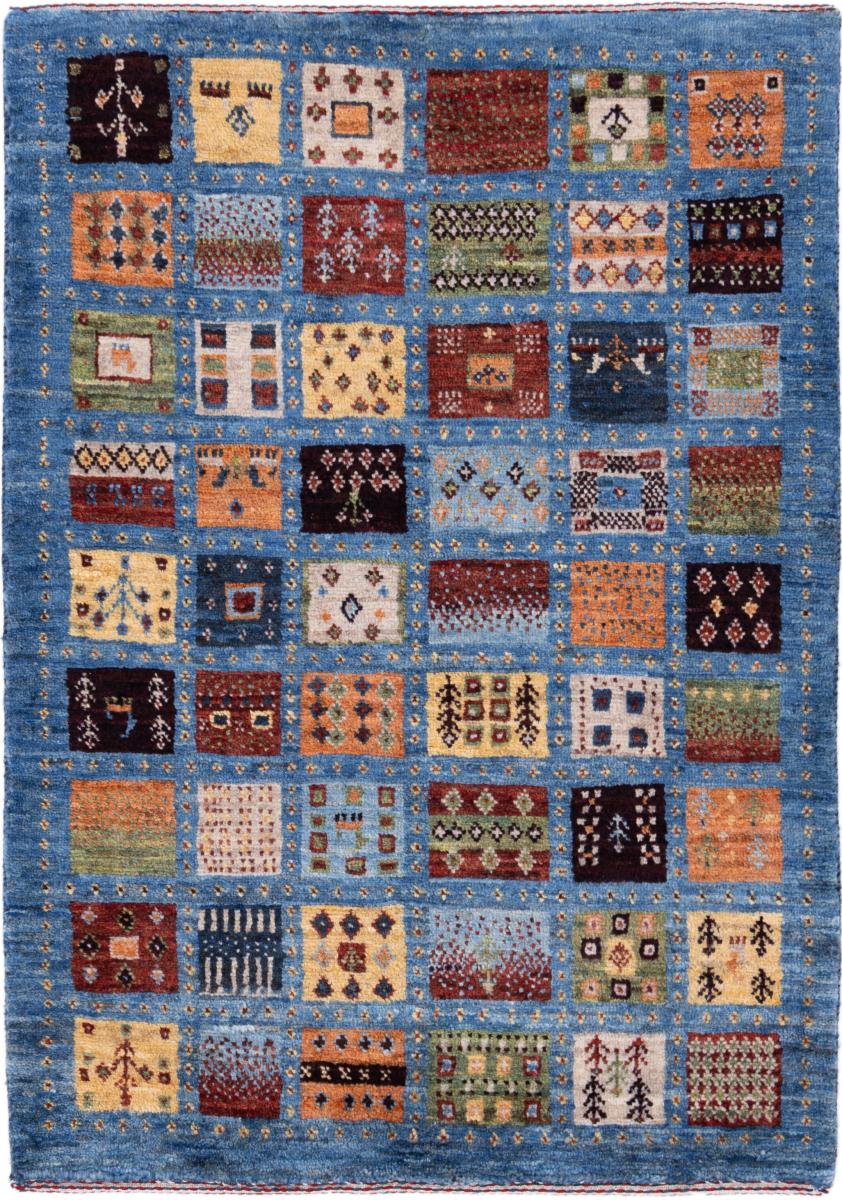 Persian rug Persian Gabbeh Loribaft Atelier 3'3"x2'4" 3'3"x2'4", Persian rug Hand-knotted