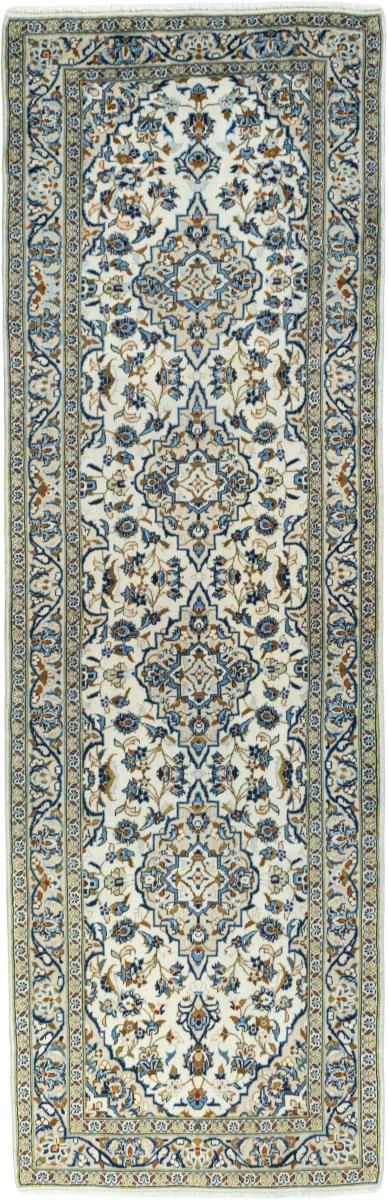 Persian Rug Keshan 10'9"x3'5" 10'9"x3'5", Persian Rug Knotted by hand