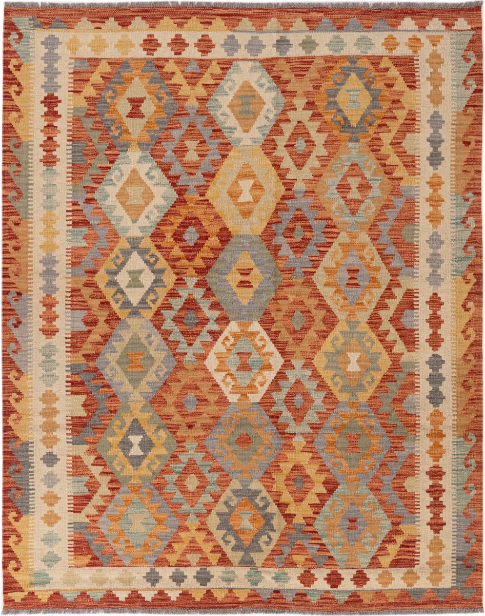 Afgański dywan Kilim Afghan 201x160 201x160, Dywan perski Ręcznie tkany