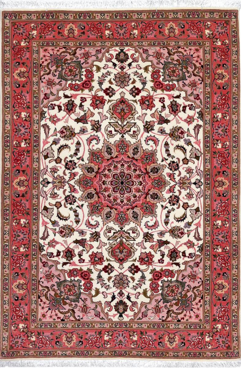 Tapete persa Tabriz 50Raj 151x102 151x102, Tapete persa Atado à mão