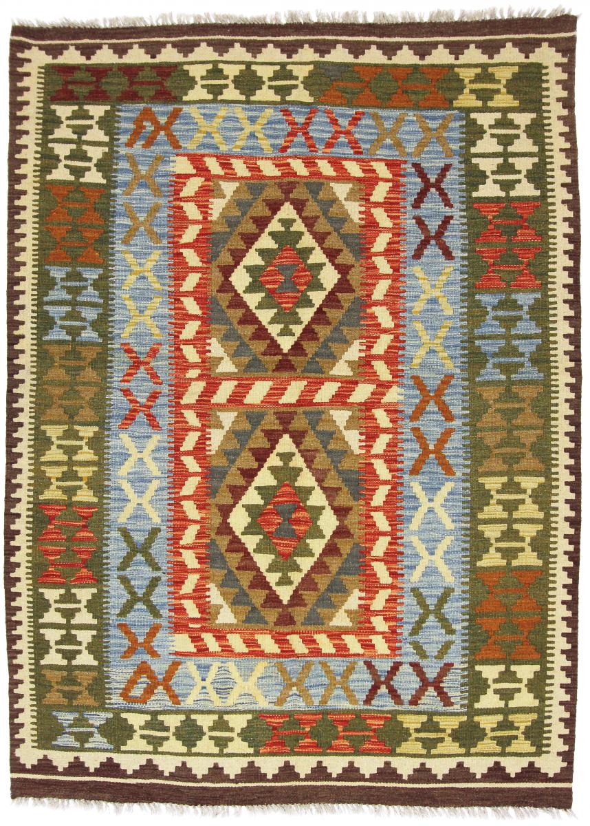 Tapete afegão Kilim Afegão Heritage 202x151 202x151, Tapete persa Tecido à mão