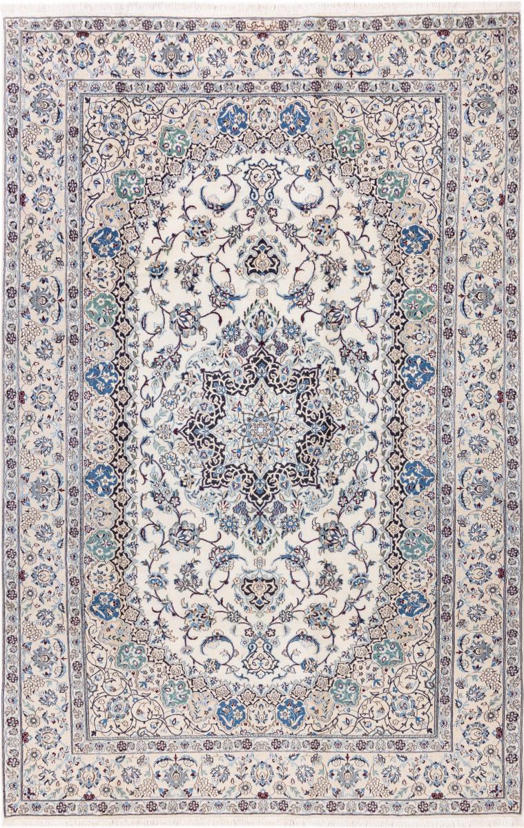 Persisk tæppe Nain 9La 317x205 317x205, Persisk tæppe Knyttet i hånden