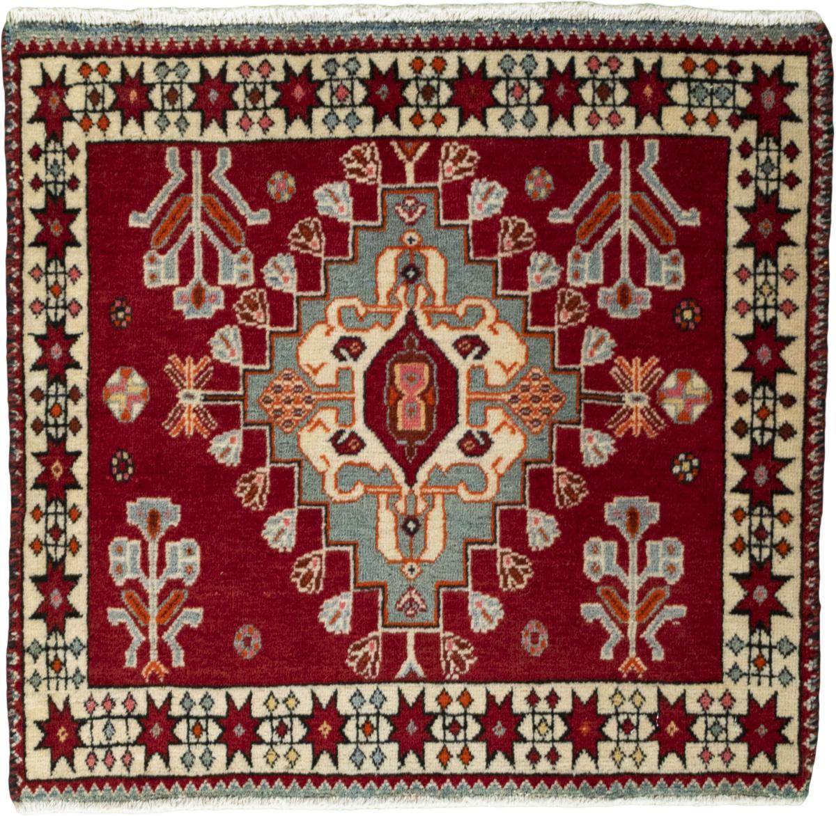 Persian Rug Shiraz 64x67 64x67, Persian Rug Knotted by hand