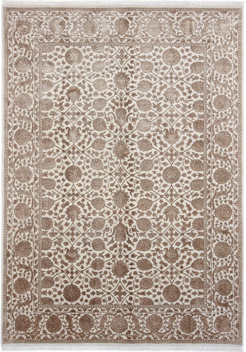 Indiaas tapijt Indo Tabriz 241x173 241x173, Perzisch tapijt Handgeknoopte