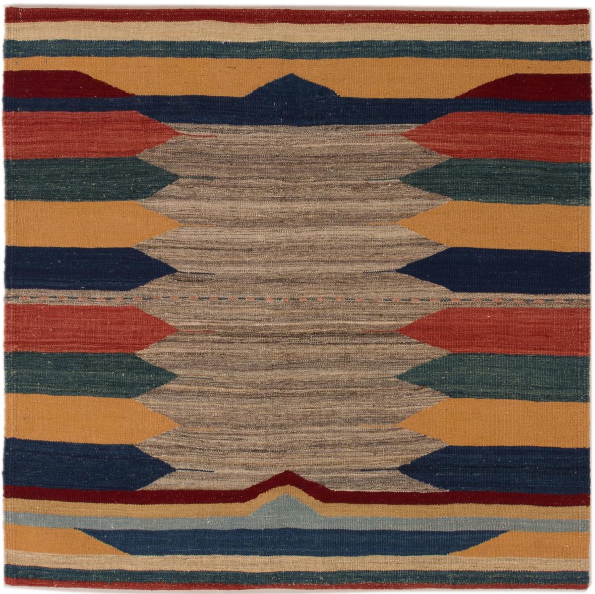 Perzsa szőnyeg Kilim Fars 126x127 126x127, Perzsa szőnyeg szőttesek