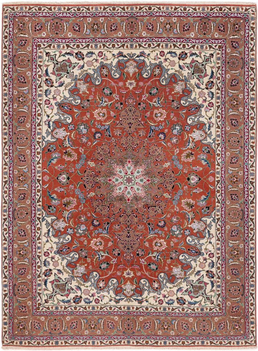 Persian Rug Tabriz 60Raj 198x150 198x150, Persian Rug Knotted by hand