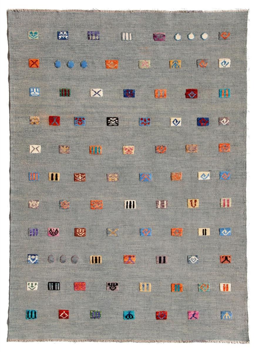 Alfombra afgana Kilim Afghan Nimbaft Edition 234x173 234x173, Alfombra persa Tejido a mano