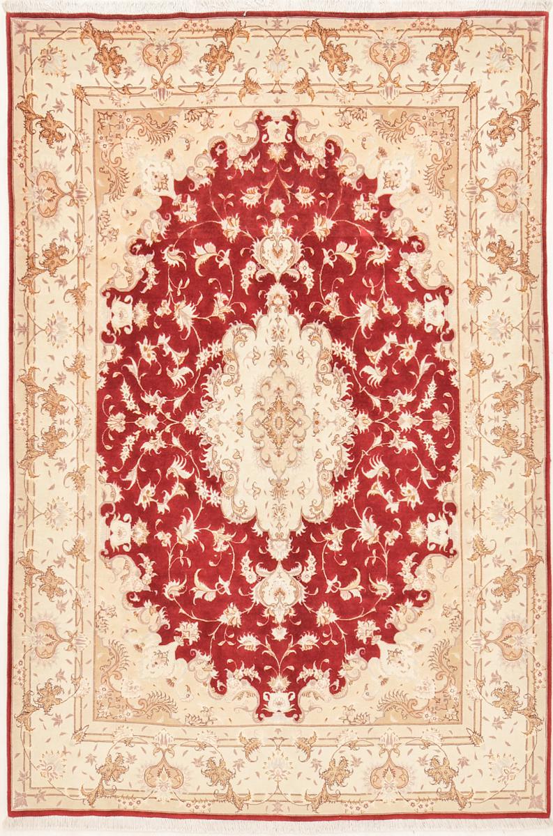 Tapete persa Tabriz 50Raj 244x161 244x161, Tapete persa Atado à mão