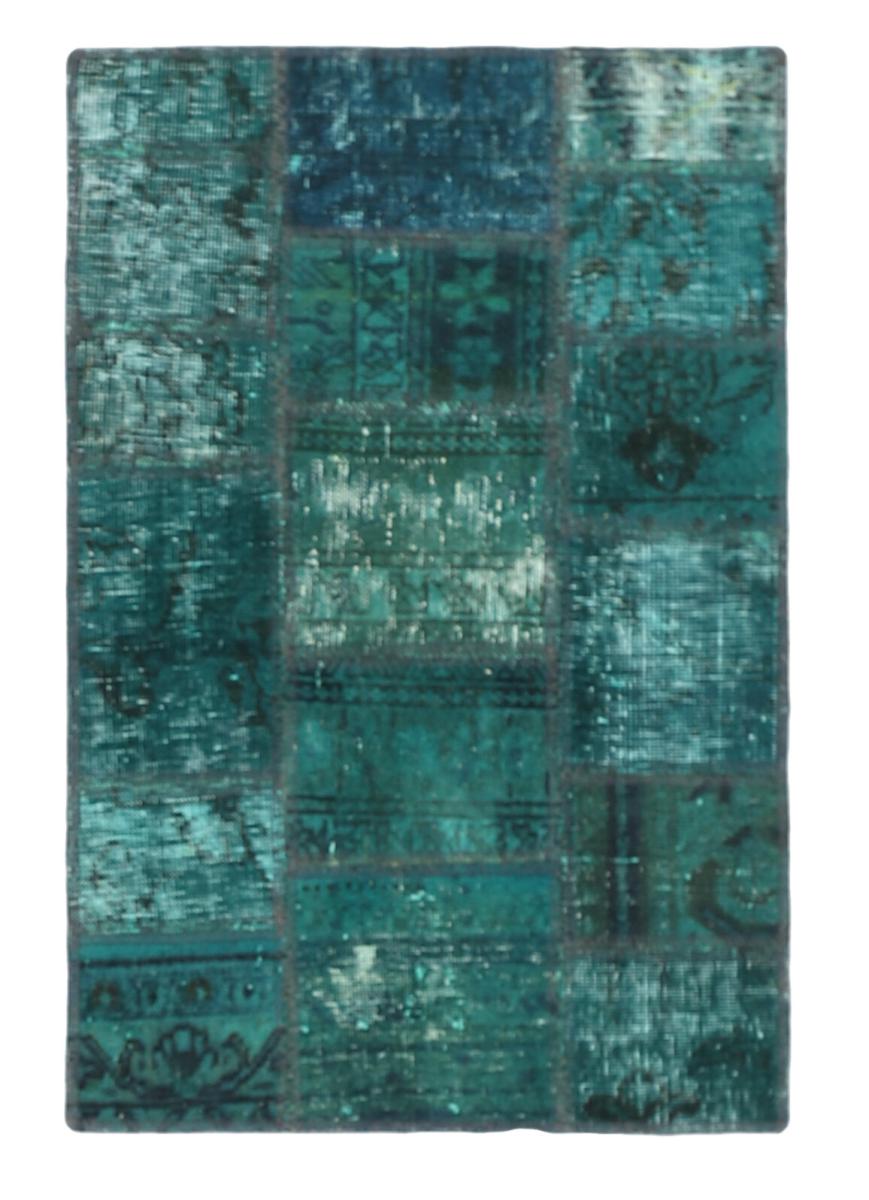 Perzisch tapijt Patchwork 89x61 89x61, Perzisch tapijt Handgeknoopte