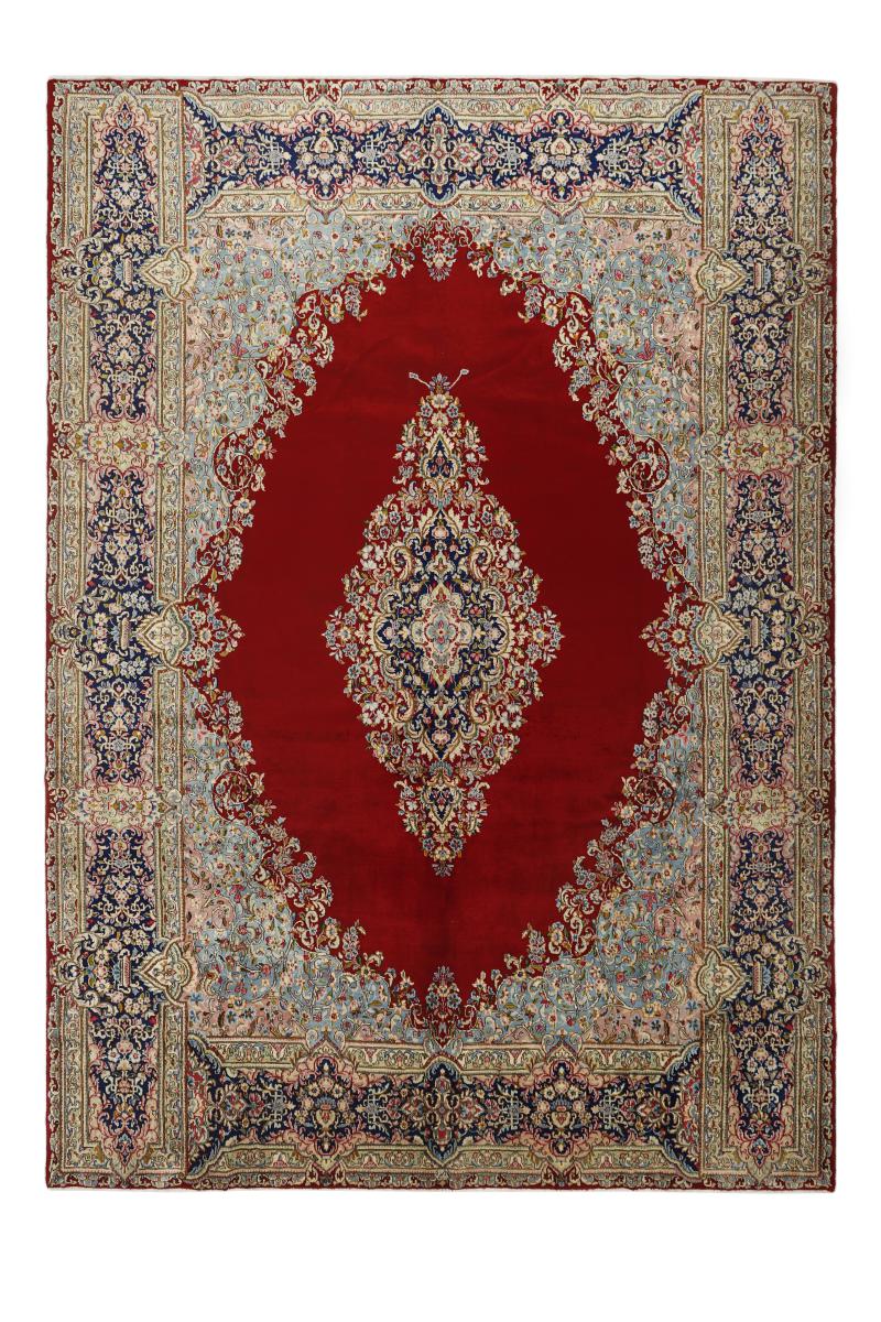 Tapis persan Kerman 436x308 436x308, Tapis persan Noué à la main