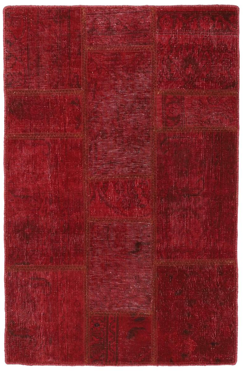 Alfombra persa Patchwork 125x82 125x82, Alfombra persa Anudado a mano