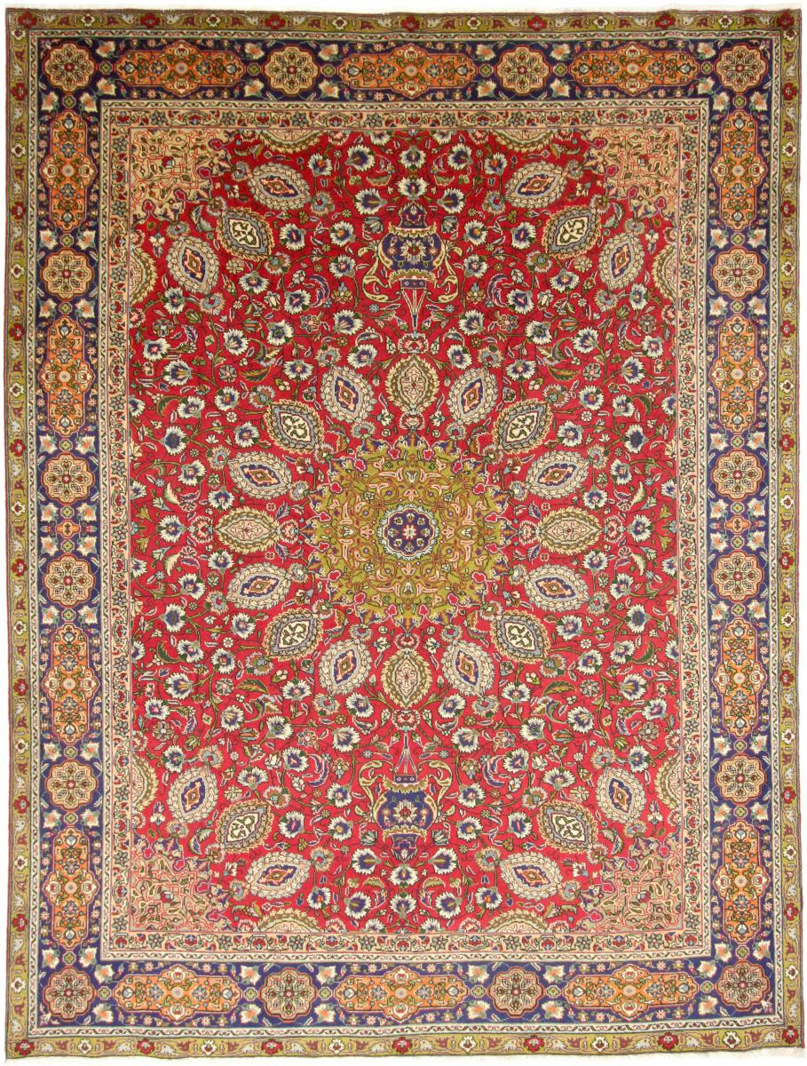 Tapete persa Tabriz 40Raj 344x260 344x260, Tapete persa Atado à mão