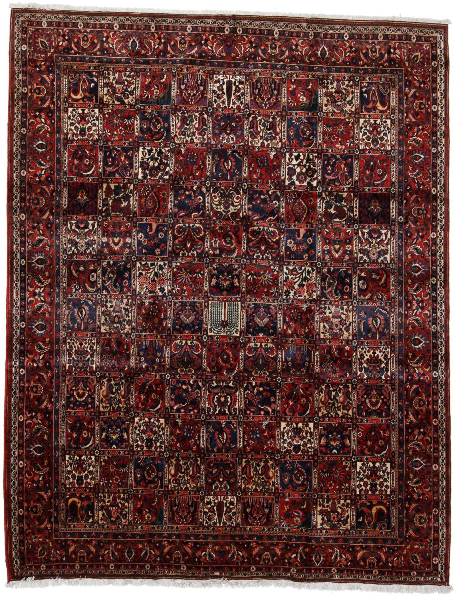 Tapis persan Bakhtiar 411x321 411x321, Tapis persan Noué à la main