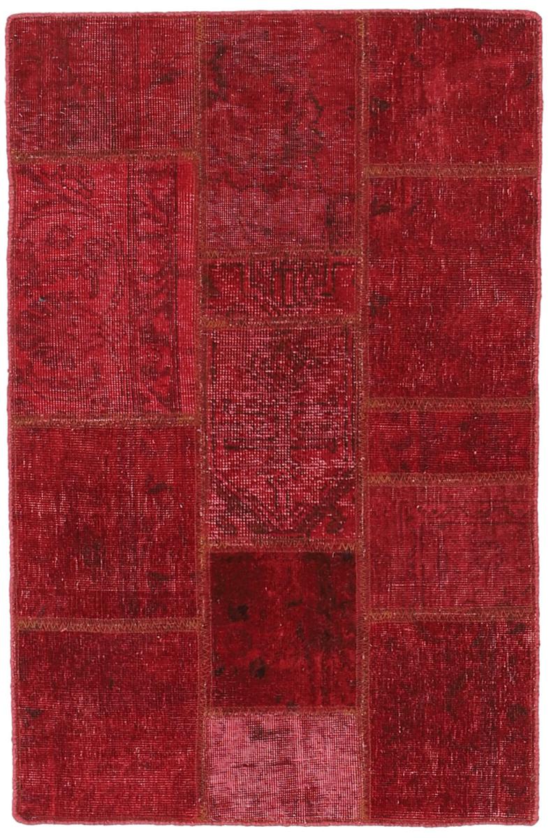 Alfombra persa Patchwork 126x81 126x81, Alfombra persa Anudado a mano